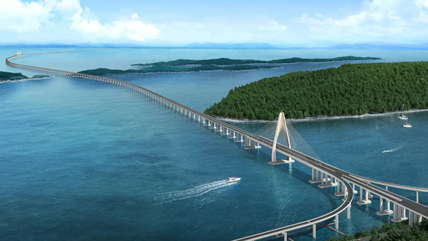 Cầu vượt biển dài nhất Đông Nam Á hiện nay, rút ngắn thời gian di chuyển từ 2 giờ còn 30 phút- Ảnh 1.