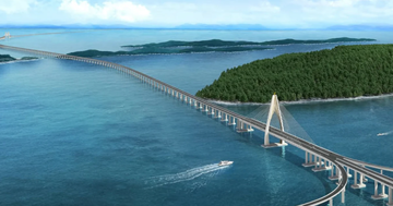 Cầu vượt biển dài nhất Đông Nam Á hiện nay, rút ngắn thời gian di chuyển từ 2 giờ còn 30 phút