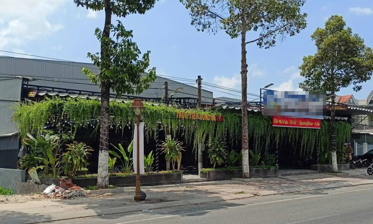 Công trình vi phạm của bà H vừa bị Chủ tịch UBND phường Bạc Liêu xử phạt vi phạm hành chính. Buộc tháo dỡ sân Pickleball ở Cà Mau - Ảnh 1.