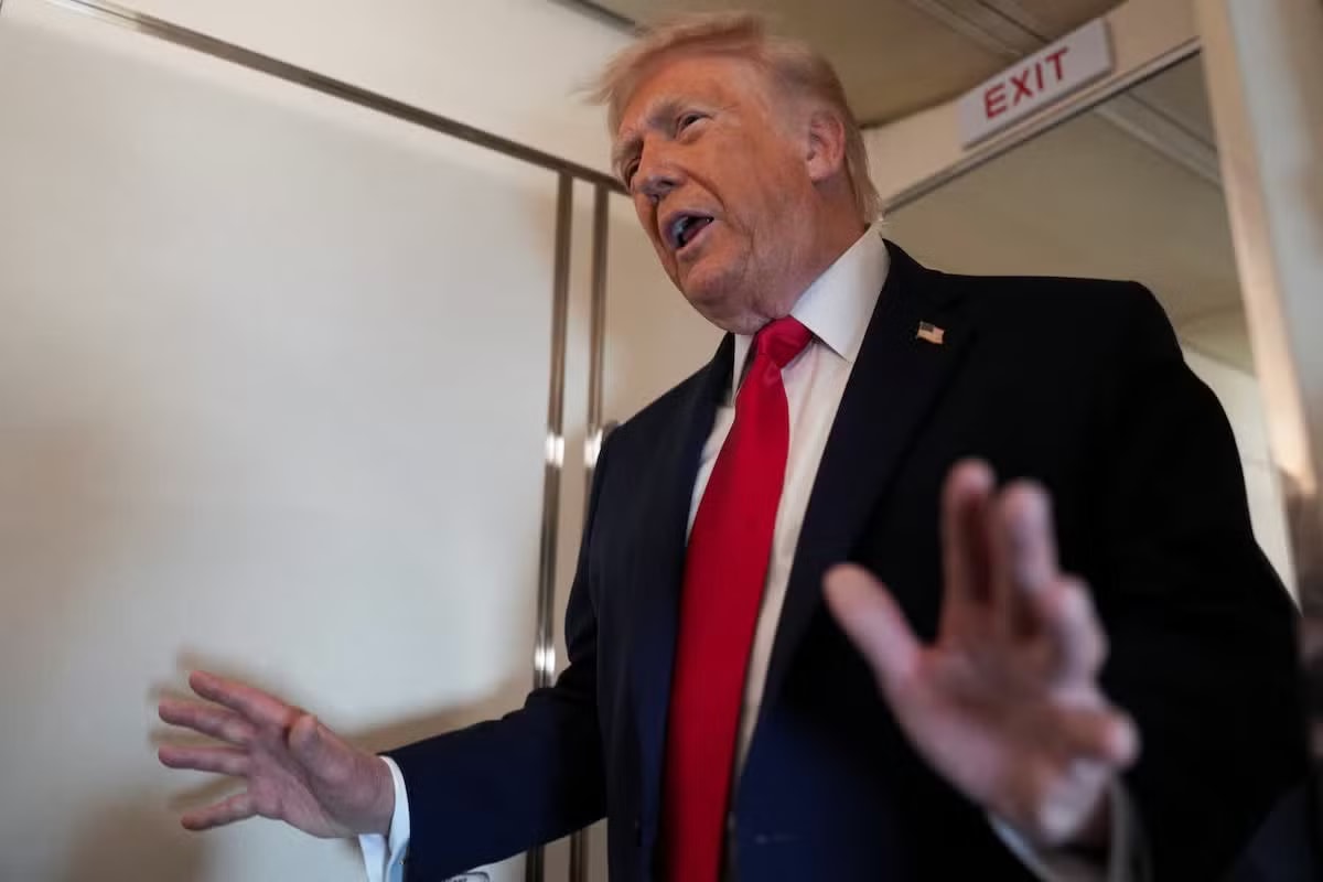 Tổng thống Mỹ Donald Trump. (Ảnh: Reuters) Tổng thống Mỹ Donald Trump gửi lời tới Iran - Ảnh 1.