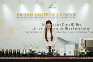 Trung Nguyên của ông Đặng Lê Nguyên Vũ là thương hiệu cà phê duy nhất được lựa chọn tại Diễn đàn Tương lai ASEAN 2026