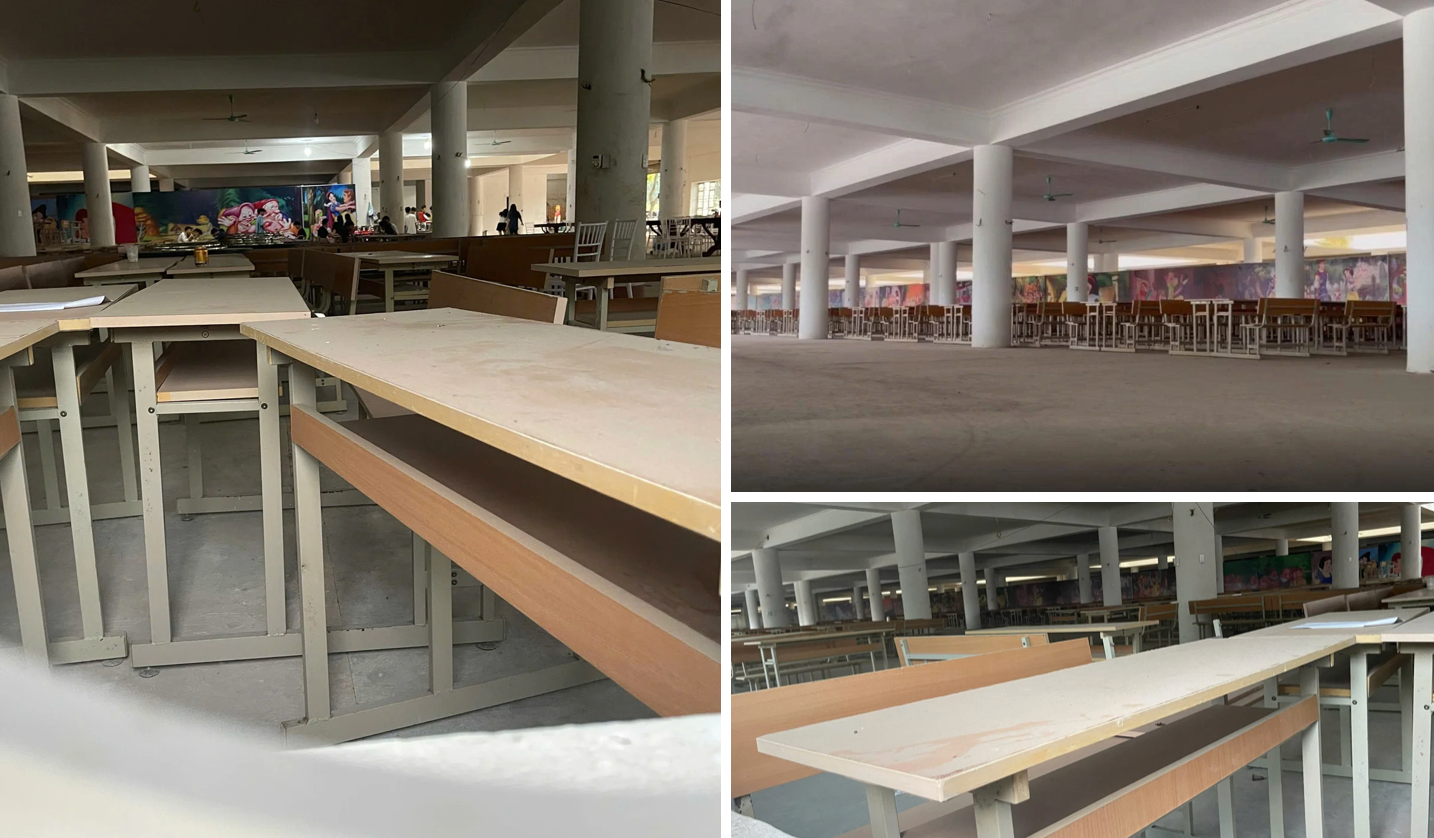 Cảnh hoang vắng tại ngôi trường đại học hơn 10ha sau 1 năm bị Bộ Giáo dục đình chỉ hoạt động- Ảnh 3.