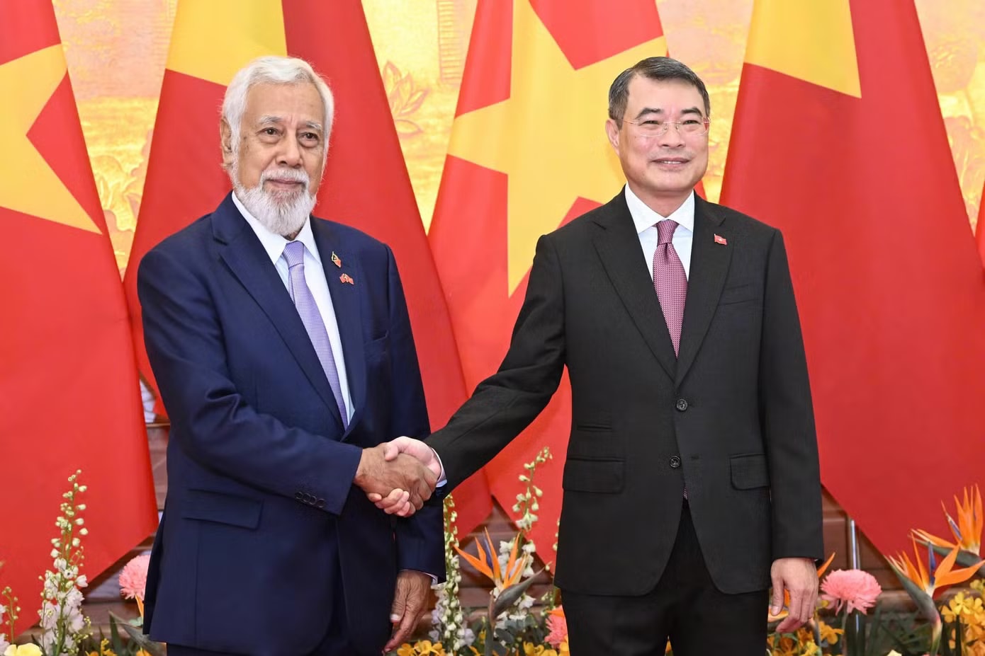 Thủ tướng Lê Minh Hưng chủ trì lễ đón chính thức Thủ tướng Timor Leste - Ảnh 3.