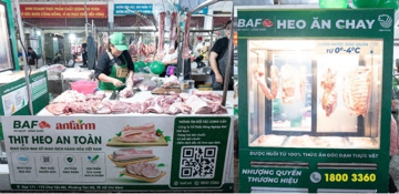 Miếng thịt heo bạn mua sắp được kiểm dịch từ A-Z, doanh nghiệp sở hữu 1.000 điểm bán nhượng quyền đánh trận đầu