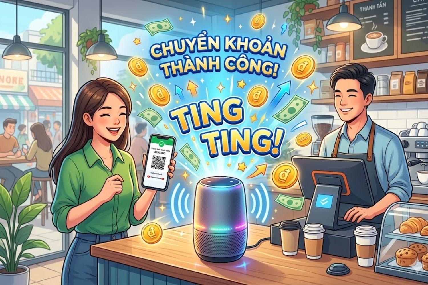 Sập bẫy nhân viên kỹ thuật rởm, chủ quán mất oan hàng chục triệu đồng qua loa báo tiền