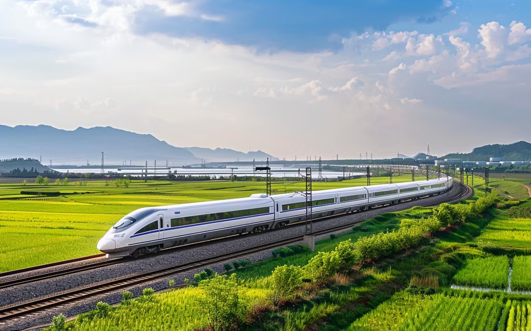 Tuyến đường sắt TPHCM - Cần Thơ dài hơn 175 km, tốc độ tàu khách 160 km/h. Ảnh minh họa: Asiatrains. Đề xuất đầu tư đường sắt TPHCM - Cần Thơ hơn 170.000 tỷ đồng - Ảnh 1.