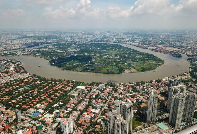 Siêu đô thị nằm giữa sông Sài Gòn: Hơn 30 năm dang dở, nỗ lực gỡ khó hướng đến khởi công xây dựng - Ảnh 1.