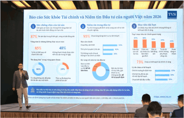 87% tài sản của người Việt nằm ở 3 kênh đầu tư truyền thống, cổ phiếu chỉ chiếm 4% danh mục