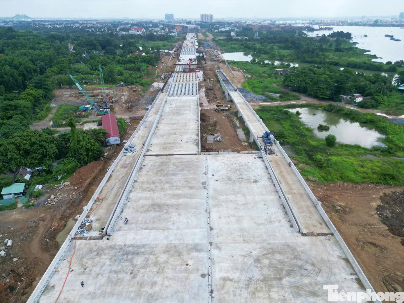 Toàn cảnh đường Vành đai 3 TPHCM qua Bình Dương trước mục tiêu thông xe trong năm 2026 - Ảnh 10.