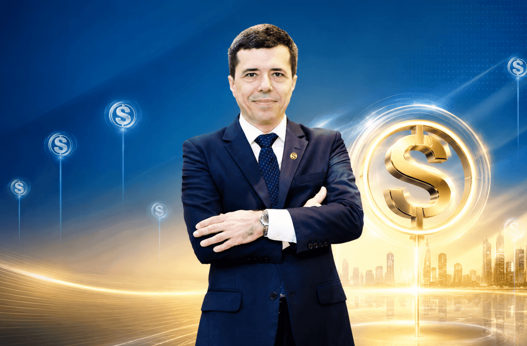 Chân dung tân Tổng Giám đốc Sacombank: Chồng của nữ 'cá mập' Shark Tank đình đám một thời - Ảnh 1.