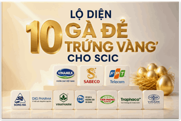 Lộ diện 10 'gà đẻ trứng vàng' mang về 7.600 tỷ đồng cổ tức cho SCIC