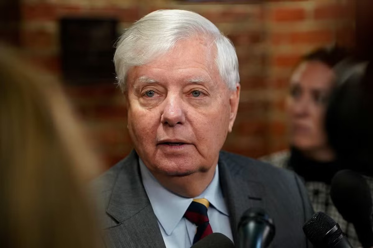 Thượng nghị sĩ Mỹ Lindsey Graham. (Ảnh: Reuters) Thượng nghị sĩ Mỹ Lindsey Graham đột ngột qua đời - Ảnh 1.