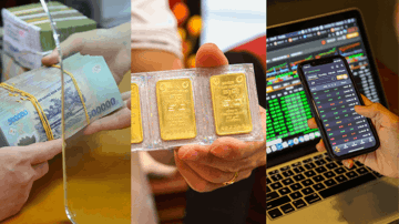 Tiền nhàn rỗi nên gửi tiết kiệm, mua vàng hay đầu tư chứng khoán?