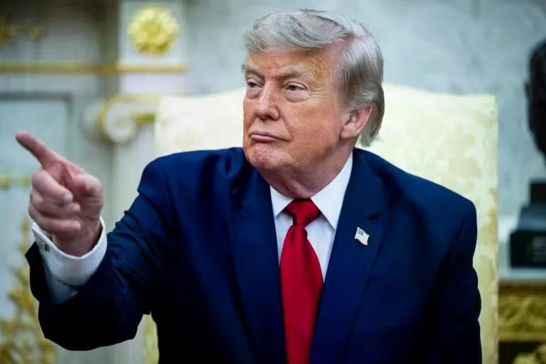 Tổng thống Mỹ Donald Trump. (Ảnh: EPA) Tổng thống Mỹ Trump công bố thông tin quan trọng trong bài phát biểu giờ vàng - Ảnh 1.