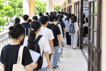 Phát hiện đường dây mua bán đề thi 'bao đỗ' với giá gần 100 triệu, thí sinh có mặt tại khách sạn và nhà nghỉ học thuộc đáp án, cố tình làm sai để tránh lộ gian lận