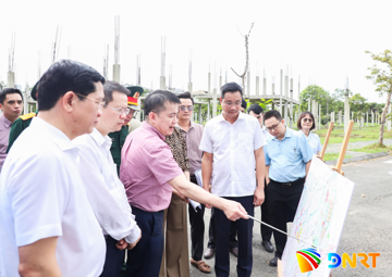 Trực tiếp thị sát siêu dự án 15.400 tỷ đồng của Trung Nam, Bí thư Đà Nẵng ra chỉ đạo nóng