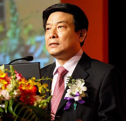 Ông Cai Fuchao. (Ảnh: Trung Hoa Nhật báo) Trung Quốc điều tra cựu quan chức tuyên giáo cấp cao - Ảnh 1.
