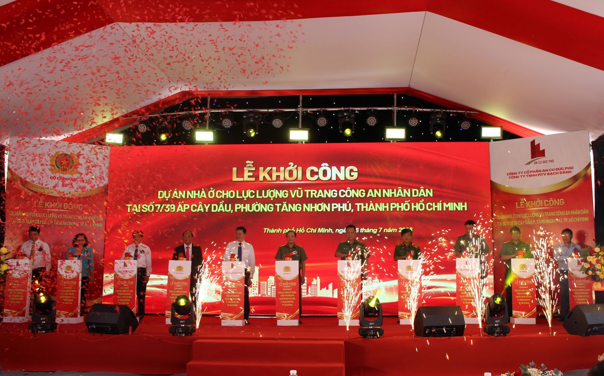 TP giàu nhất Việt Nam khởi công dự án nhà ở xã hội 30 tầng dành cho lực lượng công an nhân dân, vốn gần 1.100 tỷ - Ảnh 1.