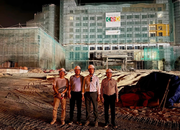 CEO Group: Chủ tịch HĐQT trực tiếp kiểm tra công trường dự án nghìn tỷ ngay trong đêm