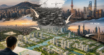 Từ Seoul, Thượng Hải đến Hà Nội, TP. HCM: Vì sao các siêu đô thị đều phải quy hoạch lại?
