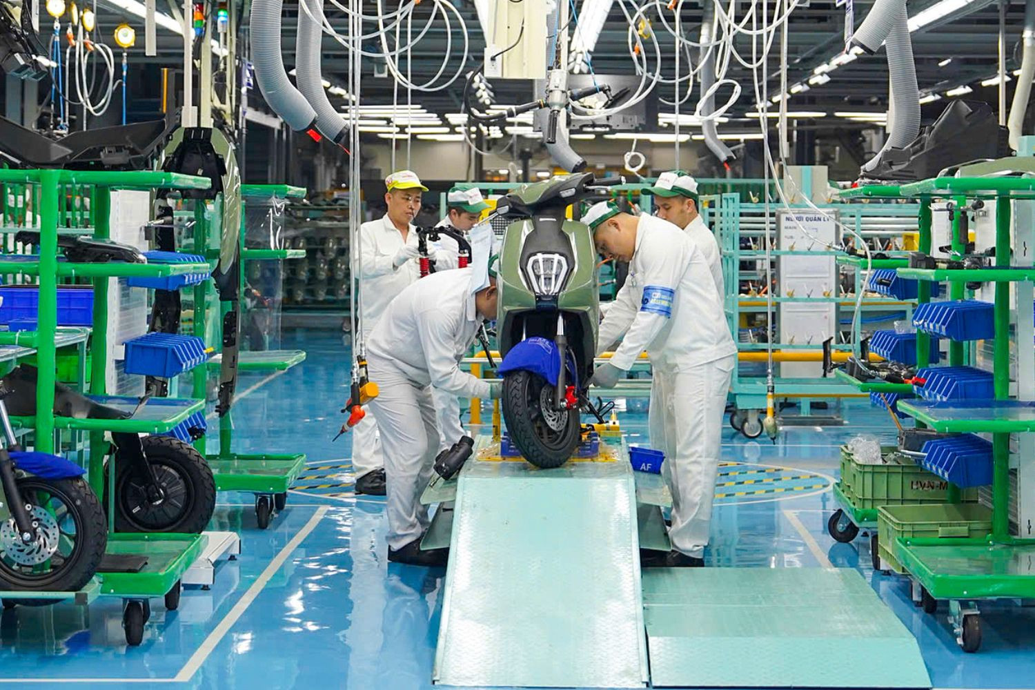 Bên trong nhà máy Honda tại Việt Nam