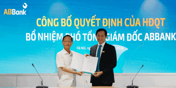 ABBank có Phó Tổng Giám đốc mới: Từng làm quản lý cấp cao tại Vietcombank, Techcombank, ACB…