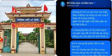 Khởi tố 2 giáo viên ở Trường THPT Lê Trực Quảng Trị