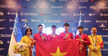 Việt Nam giành 4 Huy chương Vàng Hóa học quốc tế
