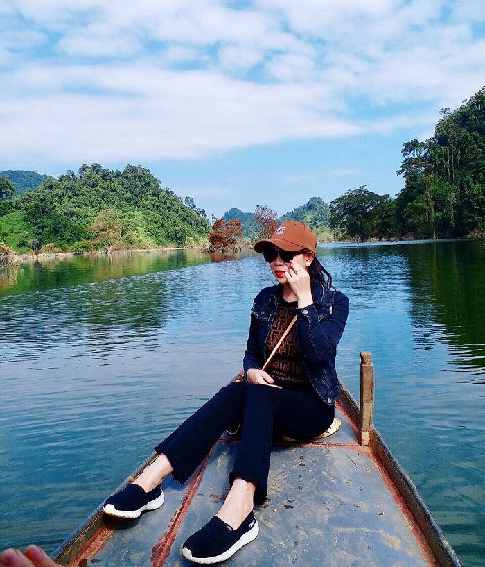 Bạn có thể khám phá hồ Tà Phình khi đến bản làng này. Ảnh- @nguyenphuong1012