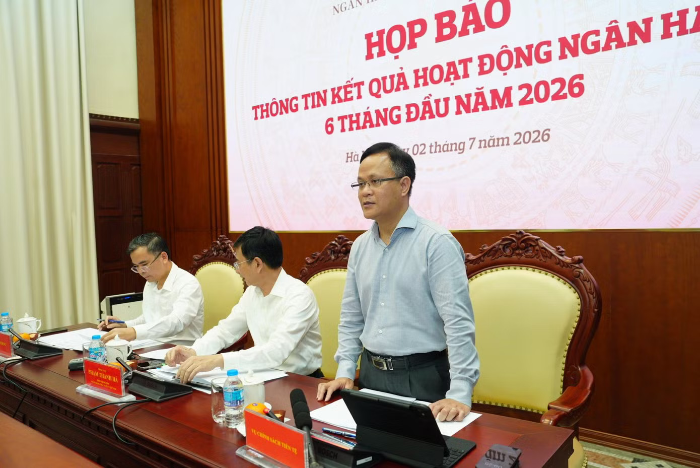 Ông Phạm Chí Quang - Vụ trưởng Vụ Chính sách tiền tệ, Ngân hàng Nhà nước (ảnh: <a style='text-decoration: none;' href='/SBV'>SBV</a>). Ngân hàng Nhà nước nói gì về việc 'đặc cách' tín dụng cho 3 doanh nghiệp? - Ảnh 1.