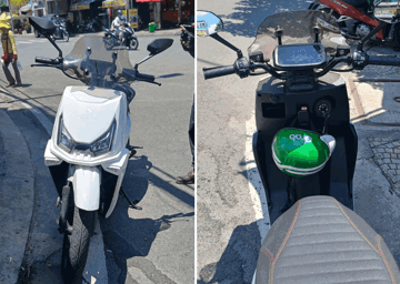 Tài xế Grab sắp dùng mẫu xe máy điện của Malaysia, hiện đã lăn bánh ở TP. HCM: Vỏn vẹn 5 giây là đầy pin, vút ga lên gần 100km/h