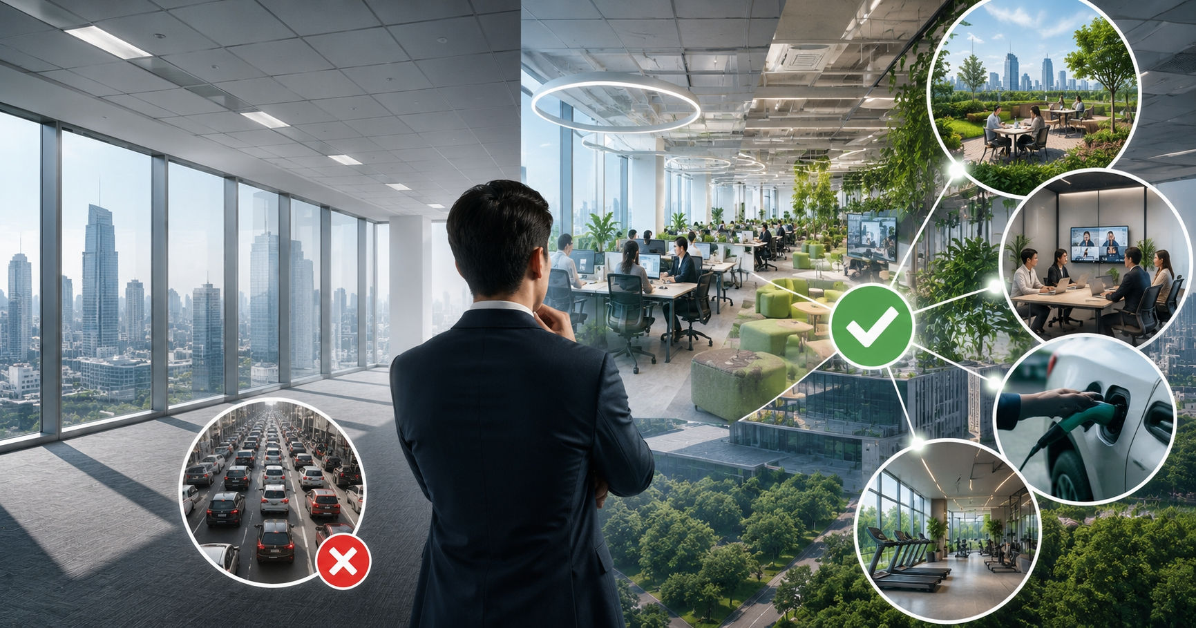 Savills: Doanh nghiệp hiện nay chọn văn phòng không còn vì vị trí đẹp - Ảnh 2.