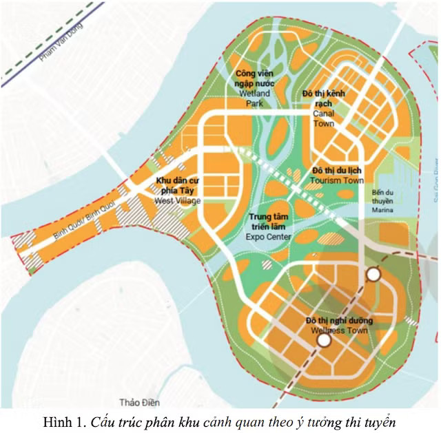 Diện mạo quy hoạch mới của 'siêu' khu đô thị 'treo' lâu đời nhất TPHCM - Ảnh 2.