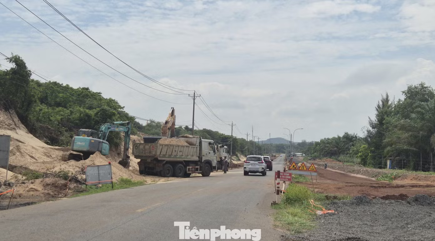 Đường ven biển TPHCM - Lâm Đồng 'khát' vật liệu, mặt bằng - Ảnh 11.