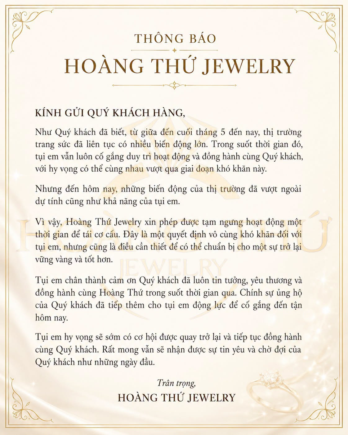 Nóng: 3 doanh nghiệp kim cương liên tiếp thông báo tạm ngừng hoạt động - Ảnh 3.