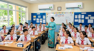 Một tỉnh của Việt Nam lắp 12.000 điều hoà miễn phí cho trường công lập