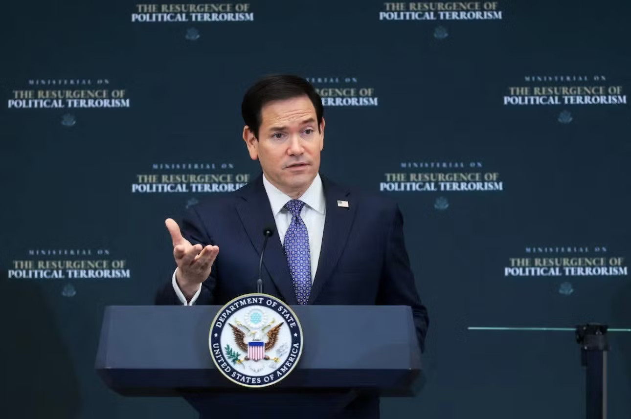 Ngoại trưởng Mỹ Marco Rubio. (Ảnh: Reuters) Mỹ thực hiện chuyến bay viện trợ nhân đạo đầu tiên tới Cuba - Ảnh 1.