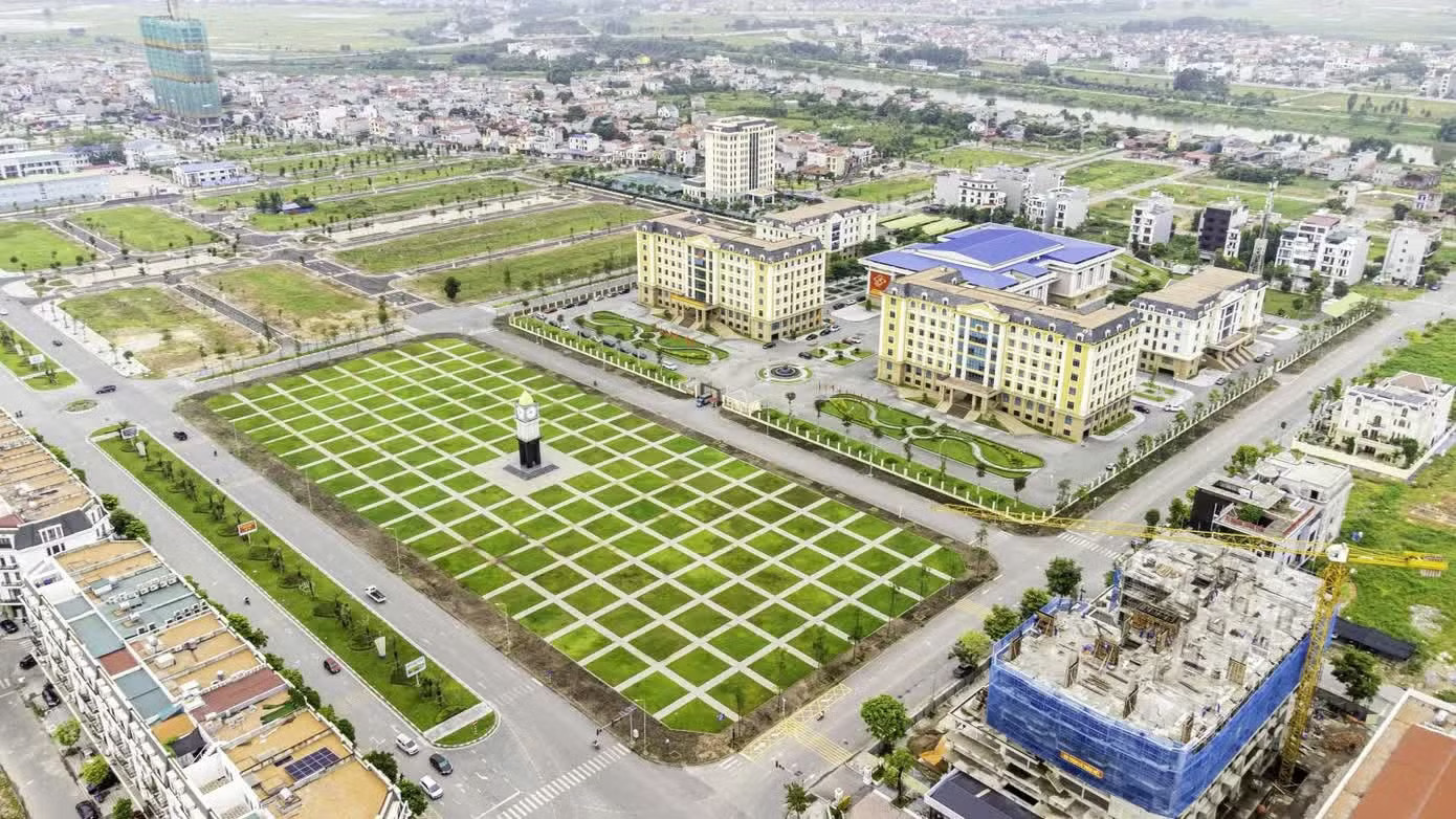 Trung tâm hành chính tỉnh Bắc Ninh. Trung ương Đảng thông qua chủ trương thành lập thành phố Quảng Ninh, Bắc Ninh - Ảnh 2.