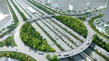 Sắp có tuyến đường 6 làn xe dài 47,4km nối Hải Phòng với sân bay Gia Bình, xây cầu kết nối Bắc Ninh