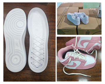 Đột kích nhà máy ở TP.HCM, lộ đường dây giày giả Nike trị giá hơn 100 tỷ đồng xuất khẩu sang Mỹ
