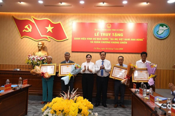 Truy tặng danh hiệu cho 4 Bà mẹ Việt Nam anh hùng