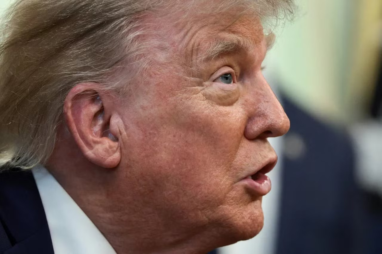 Tổng thống Mỹ Donald Trump. Tổng thống Mỹ Trump: Các cuộc đàm phán với Iran vẫn đang diễn ra - Ảnh 1.
