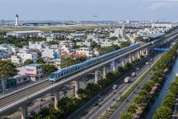 TP giàu nhất Việt Nam muốn nắn hướng tuyến metro 3,3 tỷ USD: Tăng cường kết nối 2 sân bay lớn nhất cả nước