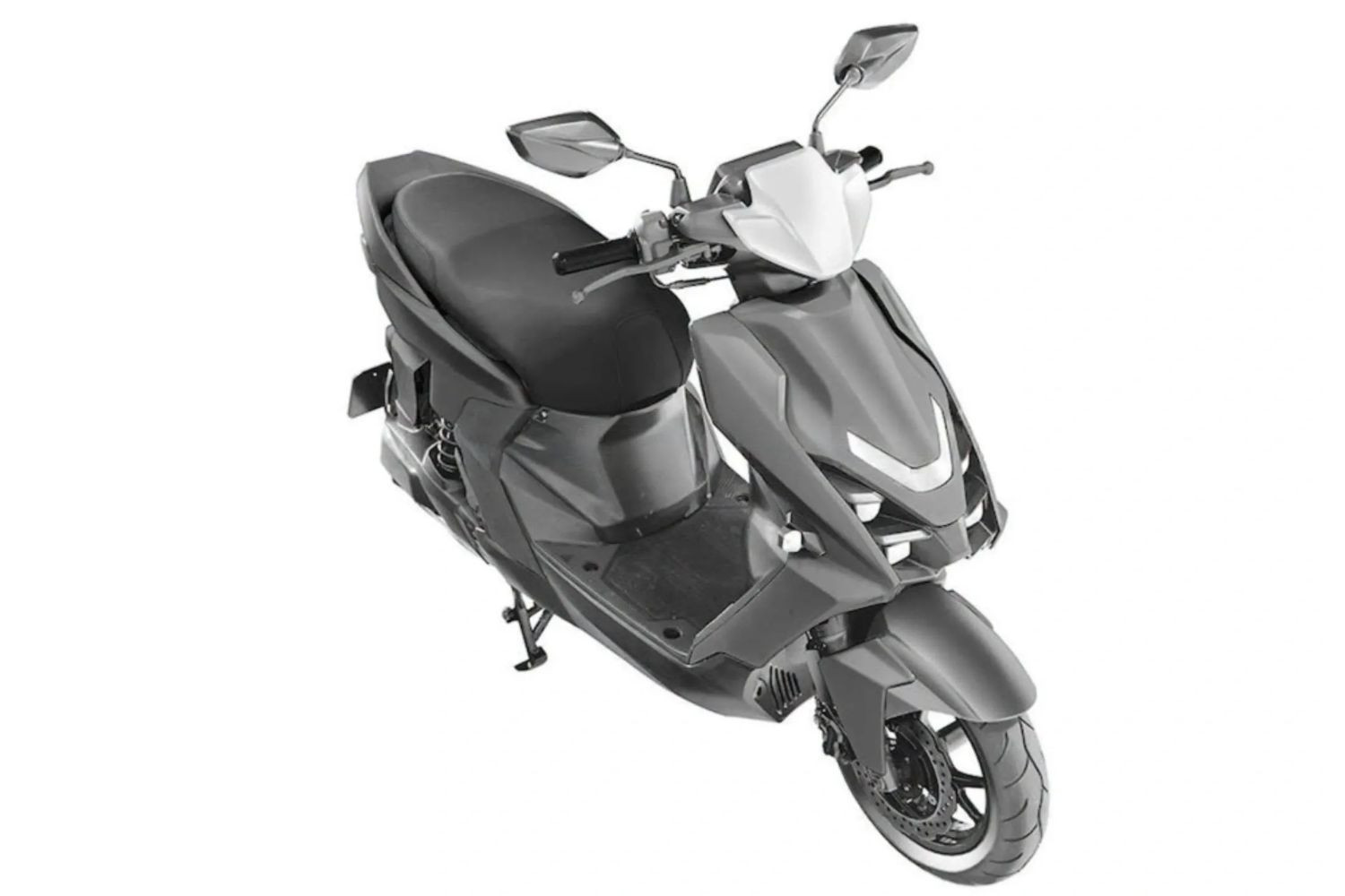 Yamaha phát triển xe tay ga điện mới thách thức vị thế của Honda CUV e: - Ảnh 1.