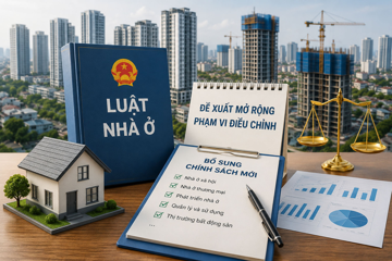 HoREA đề xuất mở rộng phạm vi điều chỉnh Luật Nhà ở, bổ sung thêm nhiều chính sách mới