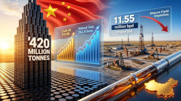 Trung Quốc đạt sản lượng dầu khí cao kỷ lục 420 triệu tấn