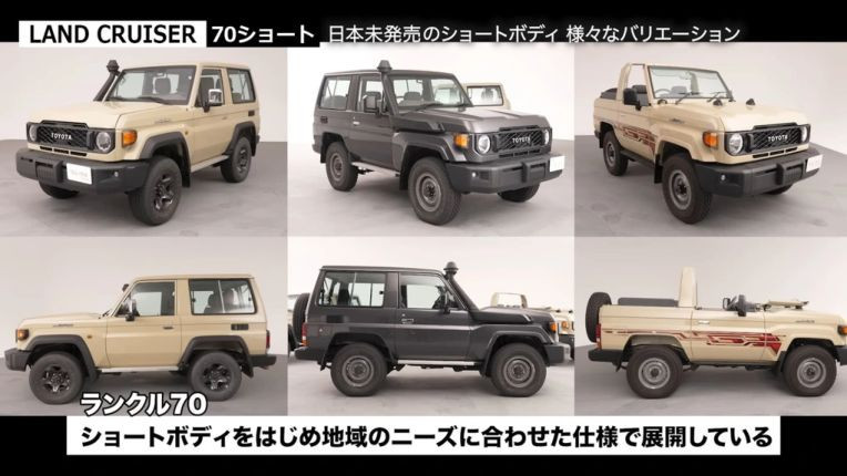 Toyota Land Cruiser 70 SWB lộ diện: Bản mui trần gập kính chắn gió, giá từ 1,27 tỷ đồng - Ảnh 2.