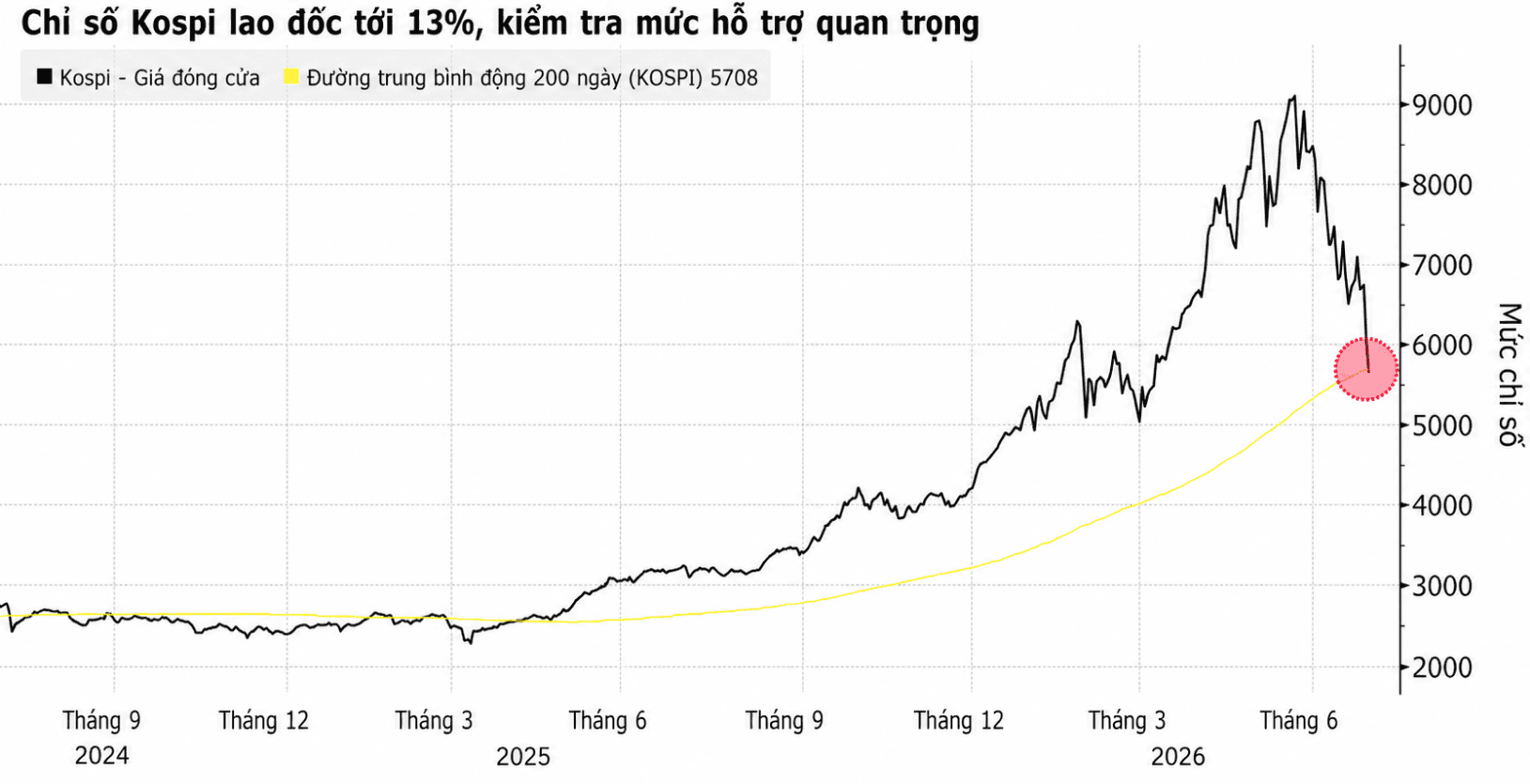 Chứng khoán Hàn Quốc lao dốc 40%, Chính phủ triệu tập họp khẩn - Ảnh 2.
