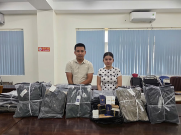 Khởi tố vợ chồng Phan Thị Hà Ly - Nguyễn Đức Đạo, thu giữ hơn 14.400 tang vật