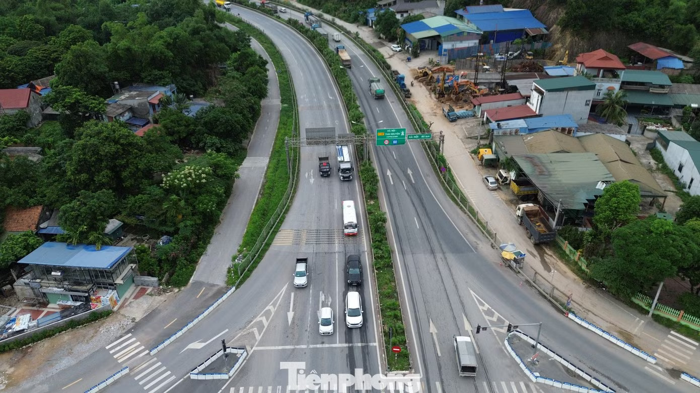 Hiện trạng cao tốc Hà Nội - Thái Nguyên trước khi 'lên đời' - Ảnh 7.